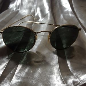 Authentic RAY BAN Round Gold frames